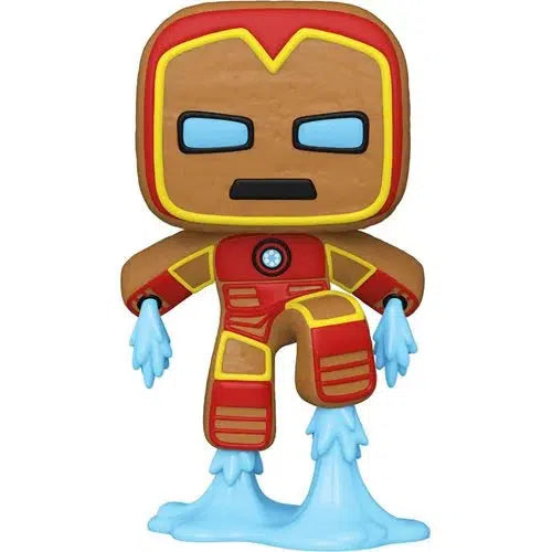 Funko-Marvel Holiday Gingerbread Iron Man Pop! Vinyl Figure-FU50658-Legacy Toys