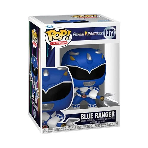 Funko-Mighty Morphin Power Rangers: 30th Anniversary - Blue Ranger Funko Pop! Vinyl Figure-FU72155-Legacy Toys