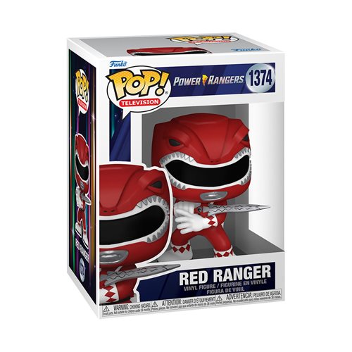 Funko-Mighty Morphin Power Rangers: 30th Anniversary - Red Ranger Funko Pop! Vinyl Figure-FU72157-Legacy Toys