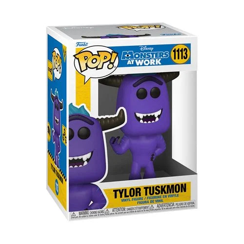 Funko-Monsters at Work - Tylor Tuskmon Funko Pop! Vinyl Figure-FU57381-Legacy Toys