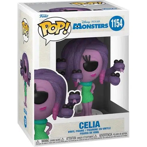 Funko-Monsters, Inc. 20th Anniversary Celia Pop! Vinyl Figure-FU57742-Legacy Toys