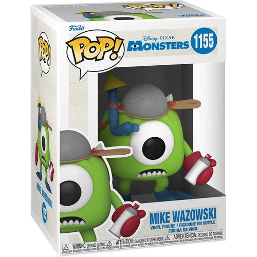 Funko-Monsters, Inc.: 20th Anniversary - Mike with Mitts Funko Pop! Vinyl Figure-FU57743-Legacy Toys