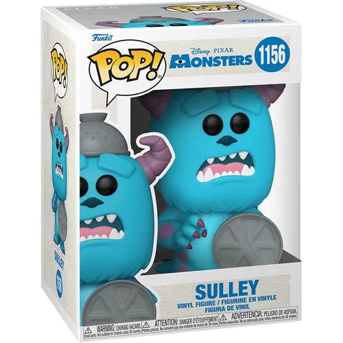 Funko-Monsters, Inc.: 20th Anniversary - Sulley with Lid Funko Pop! Vinyl Figure-FU57744-Legacy Toys