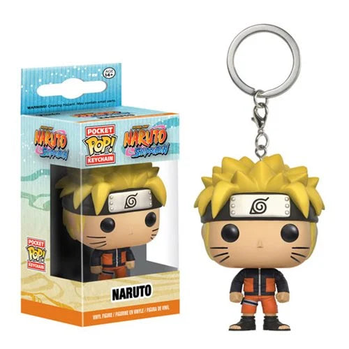 Funko-Naruto Shippuden - Naruto Funko Pocket Pop! Key Chain-FU10663-Legacy Toys