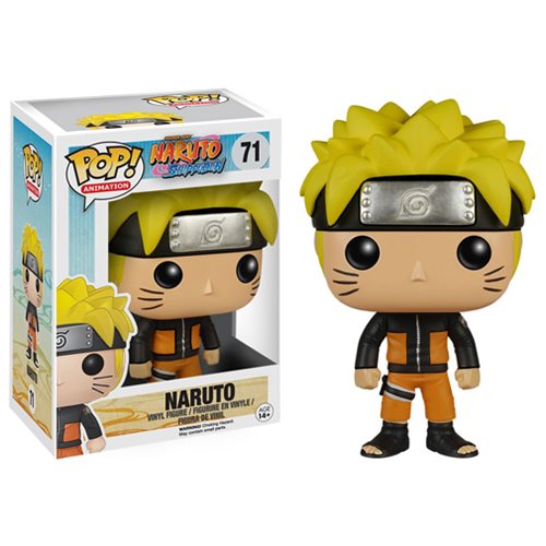 Funko-Naruto Shippuden - Naruto Pop! Vinyl Figure-FU6366-Legacy Toys