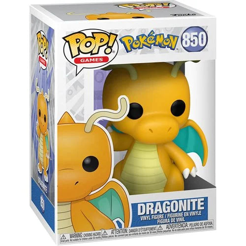 Funko-Pokemon - Dragonite Funko Pop! Vinyl Figure-FU56312-Legacy Toys