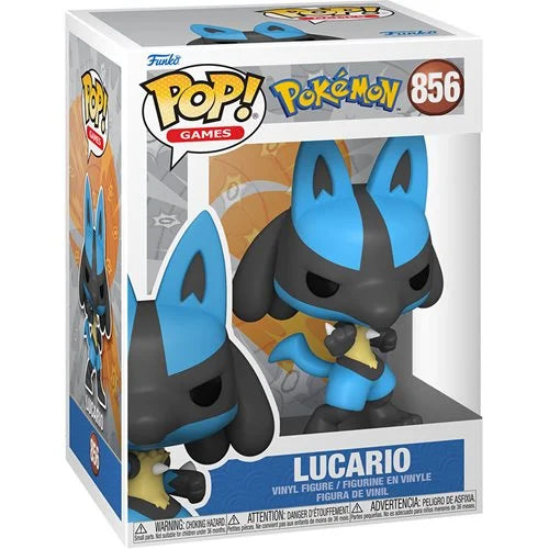 Funko-Pokemon - Lucario Funko Pop! Vinyl Figure-FU59342-Legacy Toys