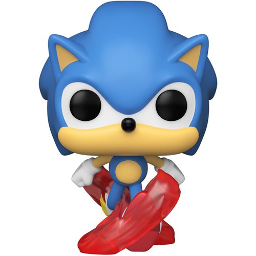 Funko-Sonic the Hedgehog 30th Anniversary Running Sonic Funko Pop! Vinyl Figure-FU51964-Legacy Toys