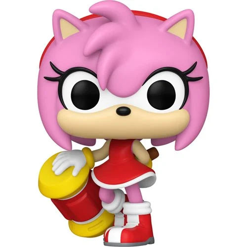 Funko-Sonic the Hedgehog - Amy Funko Pop! Vinyl Figure-FU70582-Legacy Toys