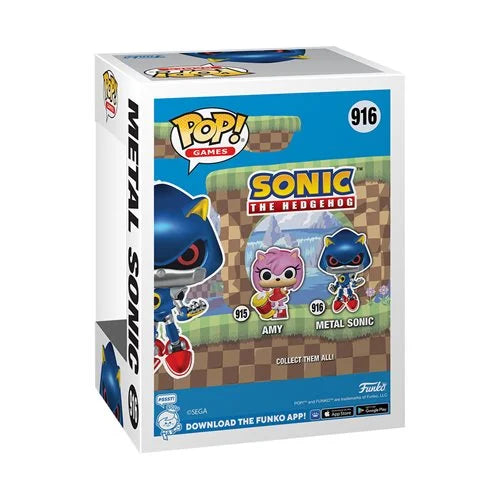 Funko-Sonic the Hedgehog - Metal Sonic Funko Pop! Vinyl Figure-FU70583-Legacy Toys