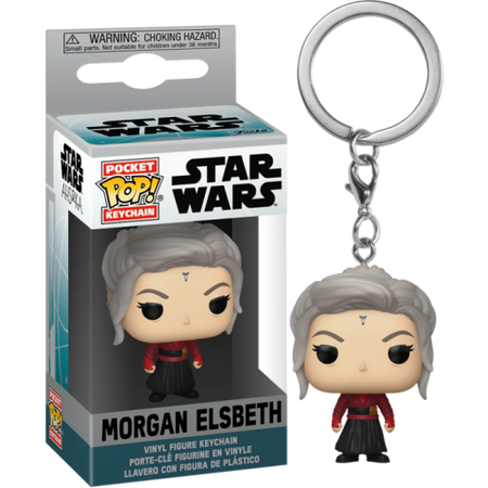 Funko-Star Wars: Ahsoka - Morgan Elsbeth Funko Pocket Pop! Key Chain-FU76538-Legacy Toys
