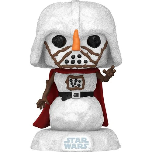 Funko-Star Wars Holiday - Darth Vader Snowman Funko Pop! Vinyl Figure-FU64336-Legacy Toys