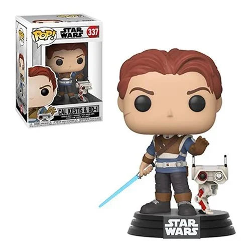 Funko-Star Wars Jedi: Fallen Order - Cal Kestis & BD-1 Funko Pop! Vinyl Figure-FU43572-Legacy Toys