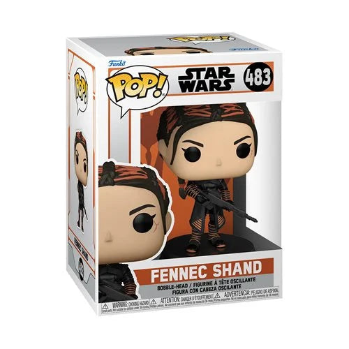 Funko-Star Wars: The Mandalorian - Fennec Shand Funko Pop! Vinyl Figure-FU54526-Legacy Toys