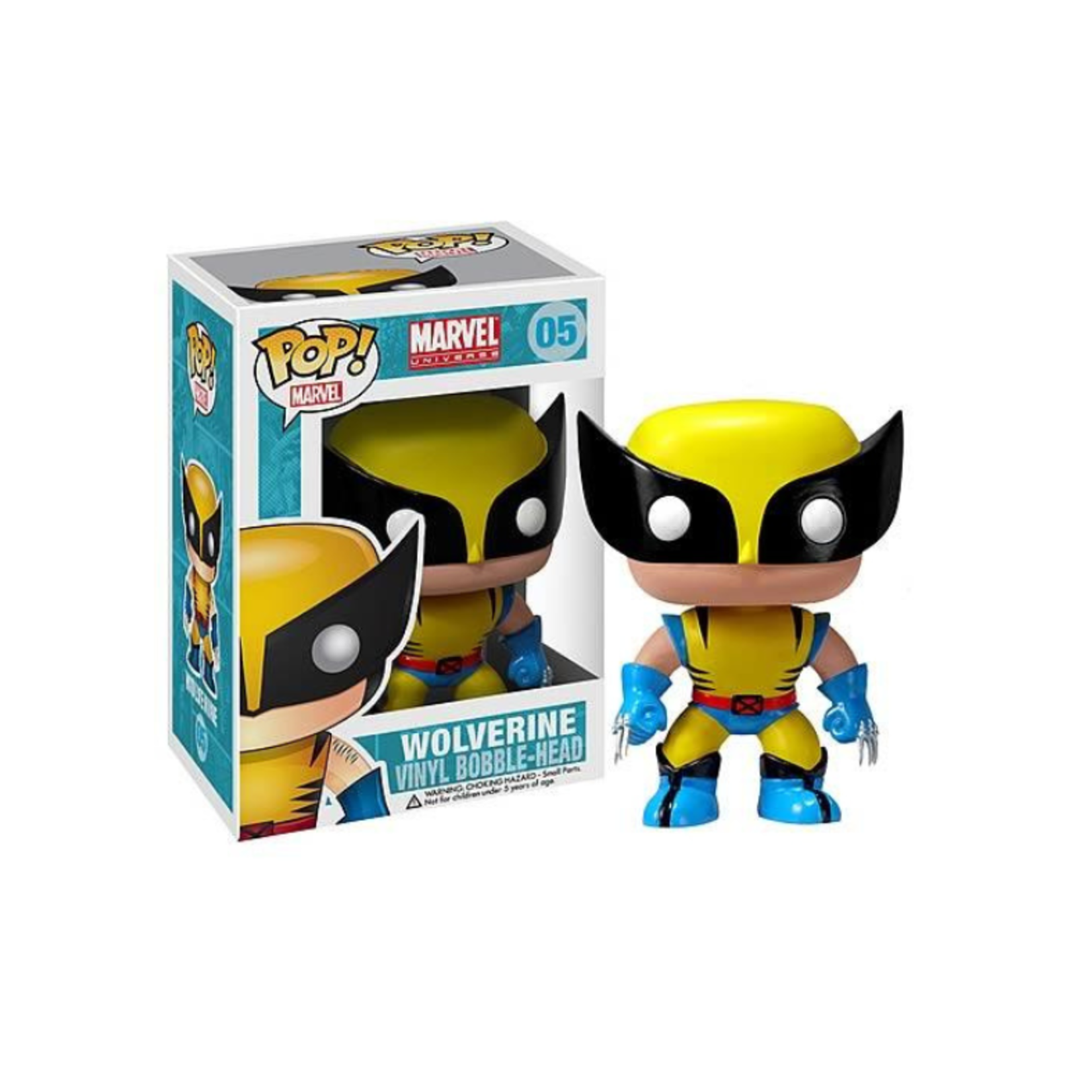 Funko-X-Men - Wolverine Pop! Vinyl Bobble Head-FU2277-Legacy Toys