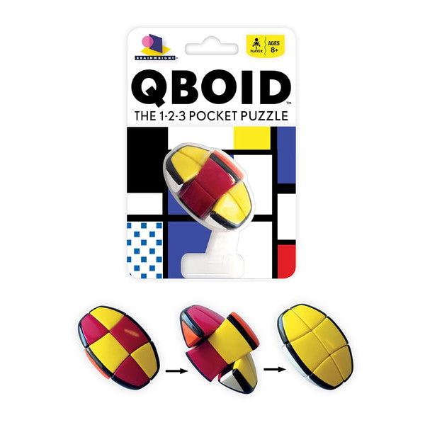 Gamewright-Qboid Pocket Puzzle-8011-Legacy Toys