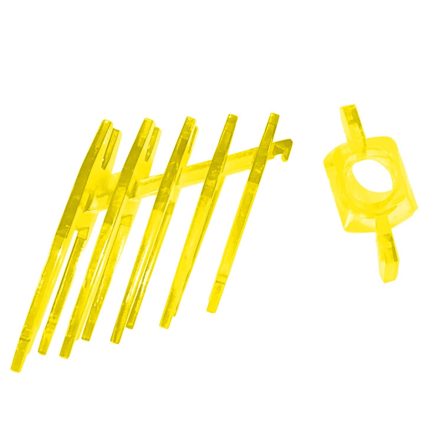 Gel Blaster-Gel Blaster Barrel/Fin Pack-TFP0002-Neon Yellow-Legacy Toys