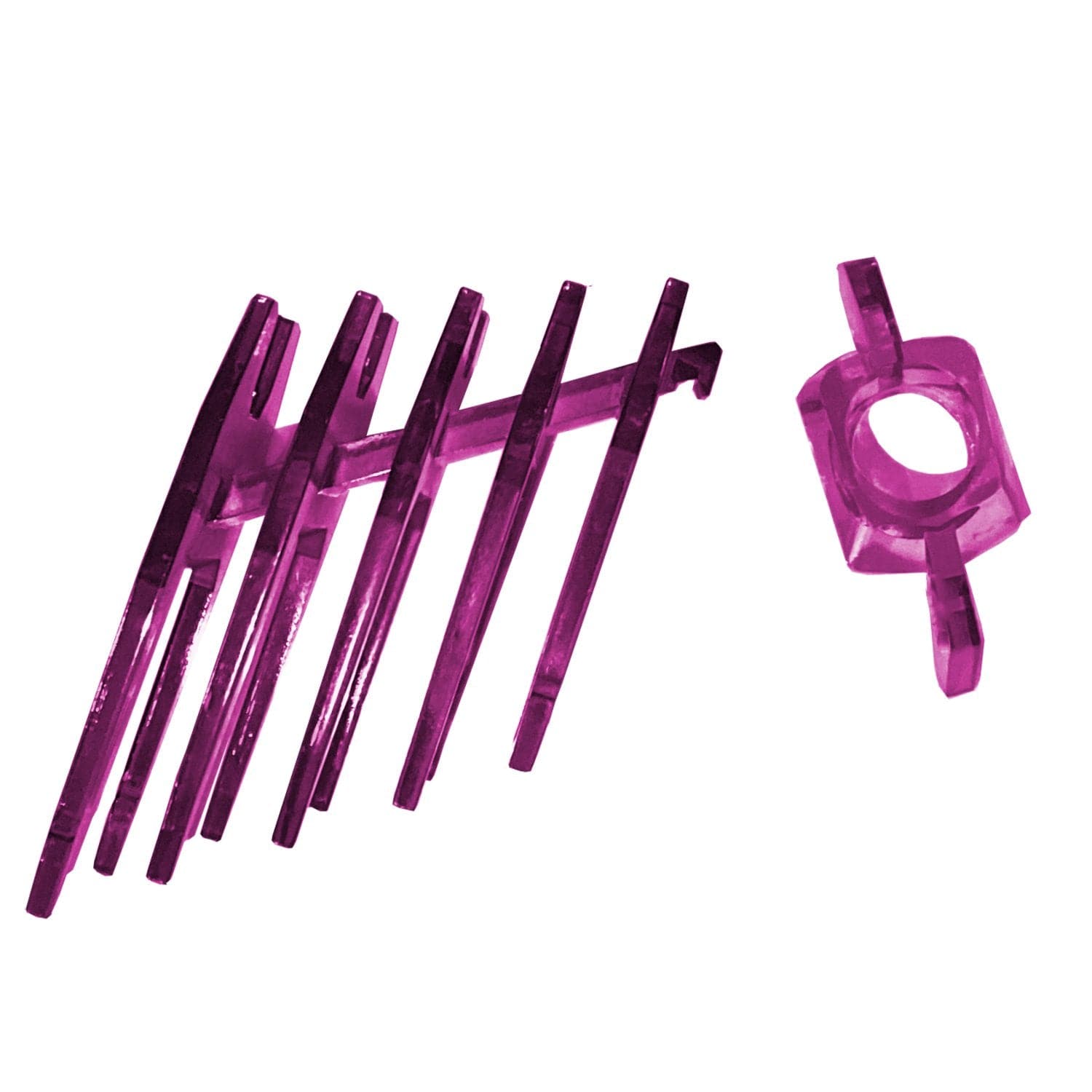 Gel Blaster-Gel Blaster Barrel/Fin Pack-TFP0003-Purple-Legacy Toys