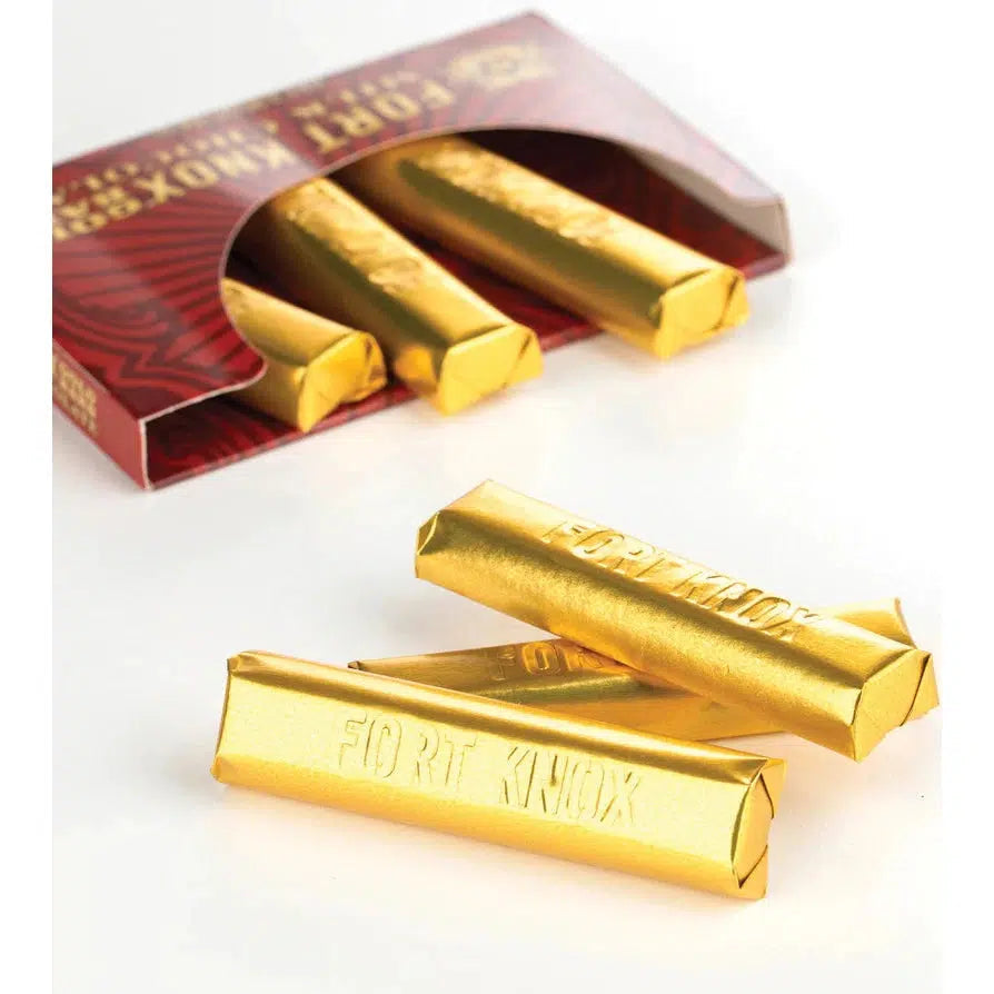 Gerrit Verburg-Fort Knox Mini Gold Bars - Milk Chocolate 2.96 oz.--Legacy Toys
