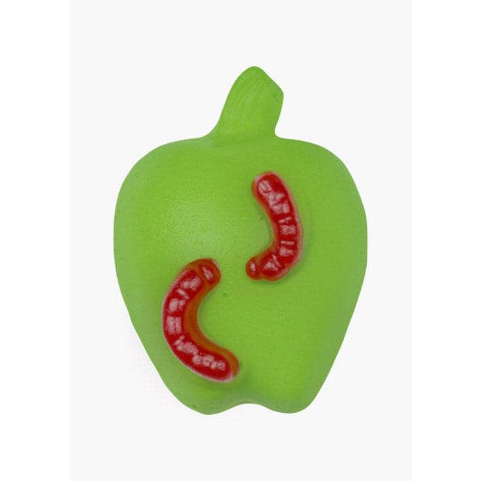 Giant Gummy Bears-Giant Gummy Apple! with Worm-12632-Sour Apple with Cherry Worm-Legacy Toys