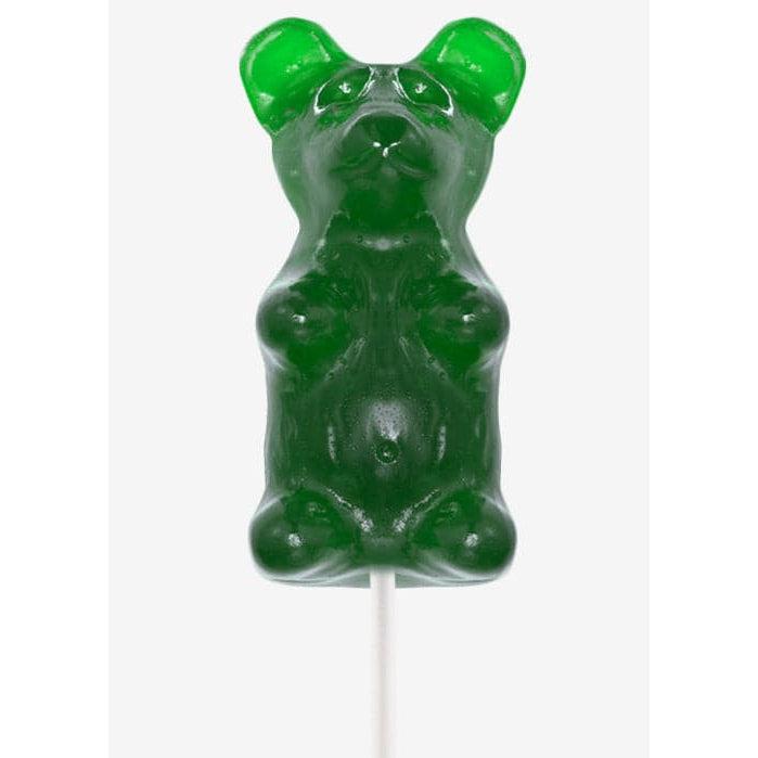 Giant Gummy Bears-Giant Gummy Bear on a Stick-12655-Sour Apple-Legacy Toys