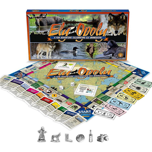 Golden Monkey Games-Ely-Opoly Board Game-GDN1101-Legacy Toys