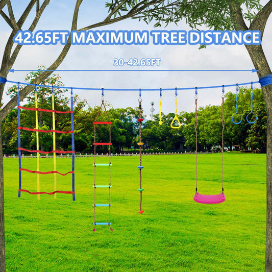 Great Playthings-Ninja Warrior Obstacle Course with 8 accessories-GP1011-Legacy Toys