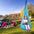 Great Playthings-The Snuggle Swing Hanging Chair in 4 different colors-GP1010-1-Blue-Legacy Toys