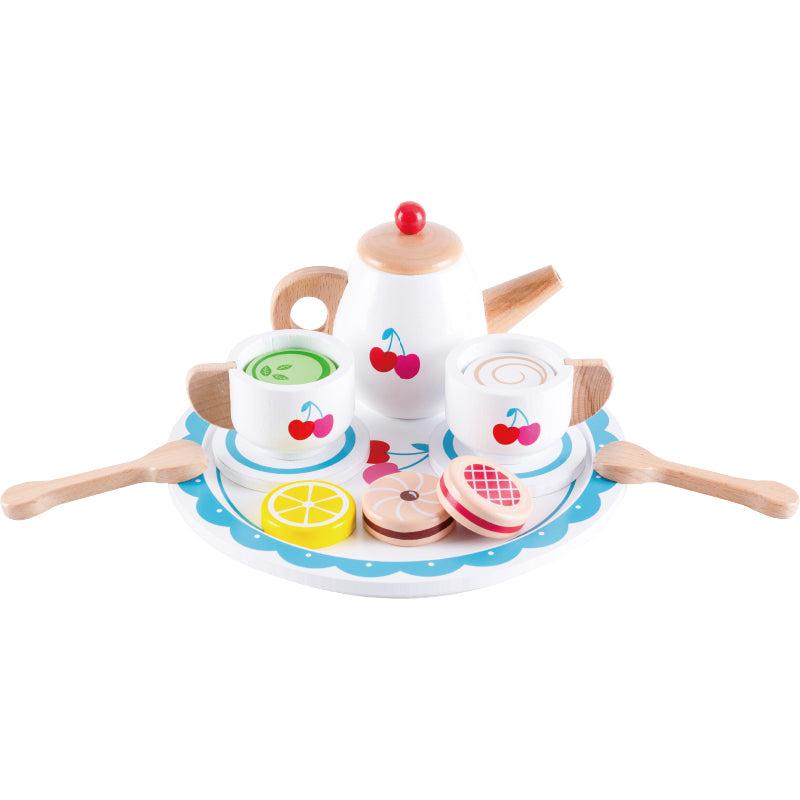 Great Playthings-Wooden Cherry Teaset-PH01A003-Legacy Toys