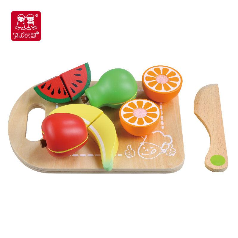 Great Playthings-Wooden Cutting Fruit Set-PH01F006-Legacy Toys