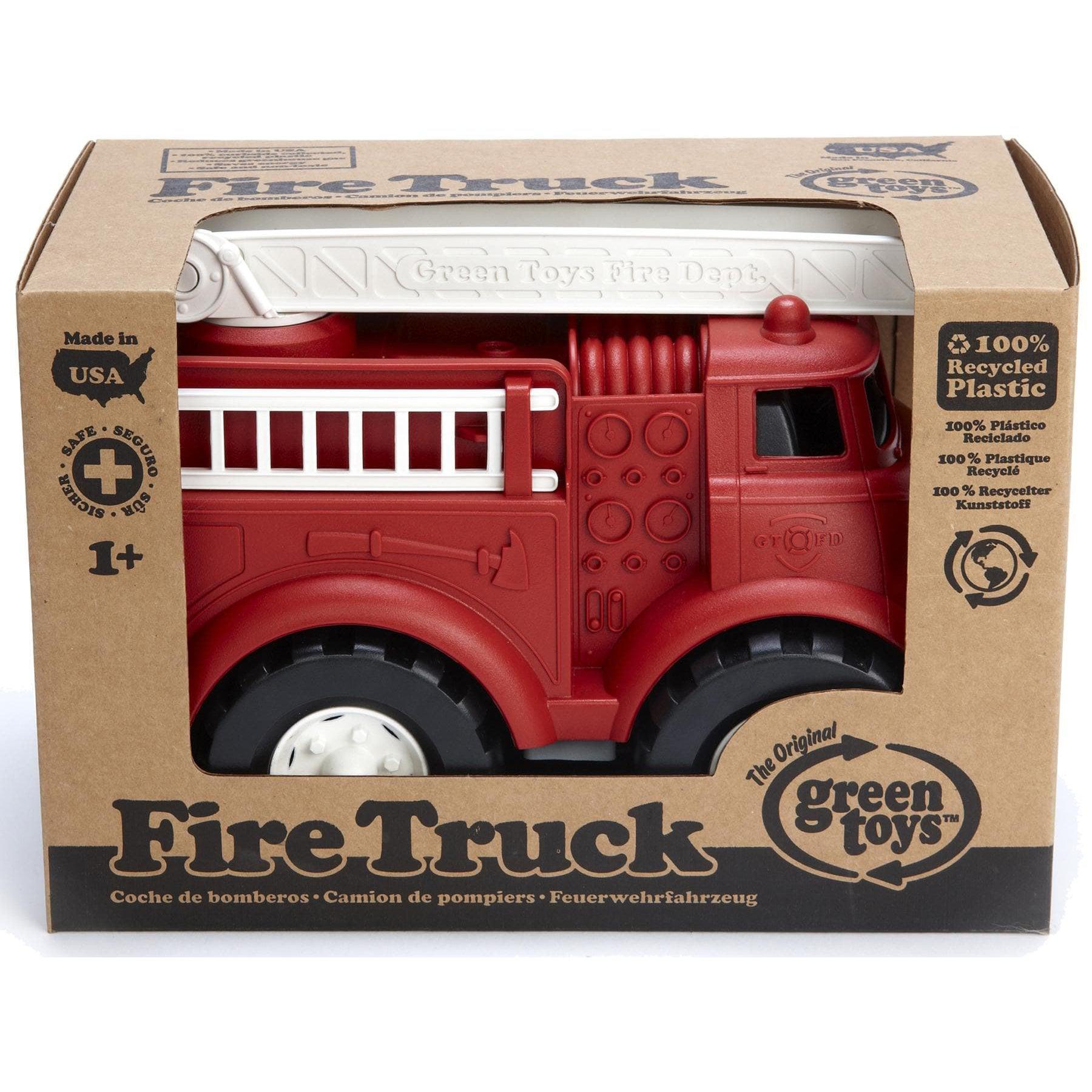 Green Toys-Green Toys Fire Truck-FTK01R-Legacy Toys