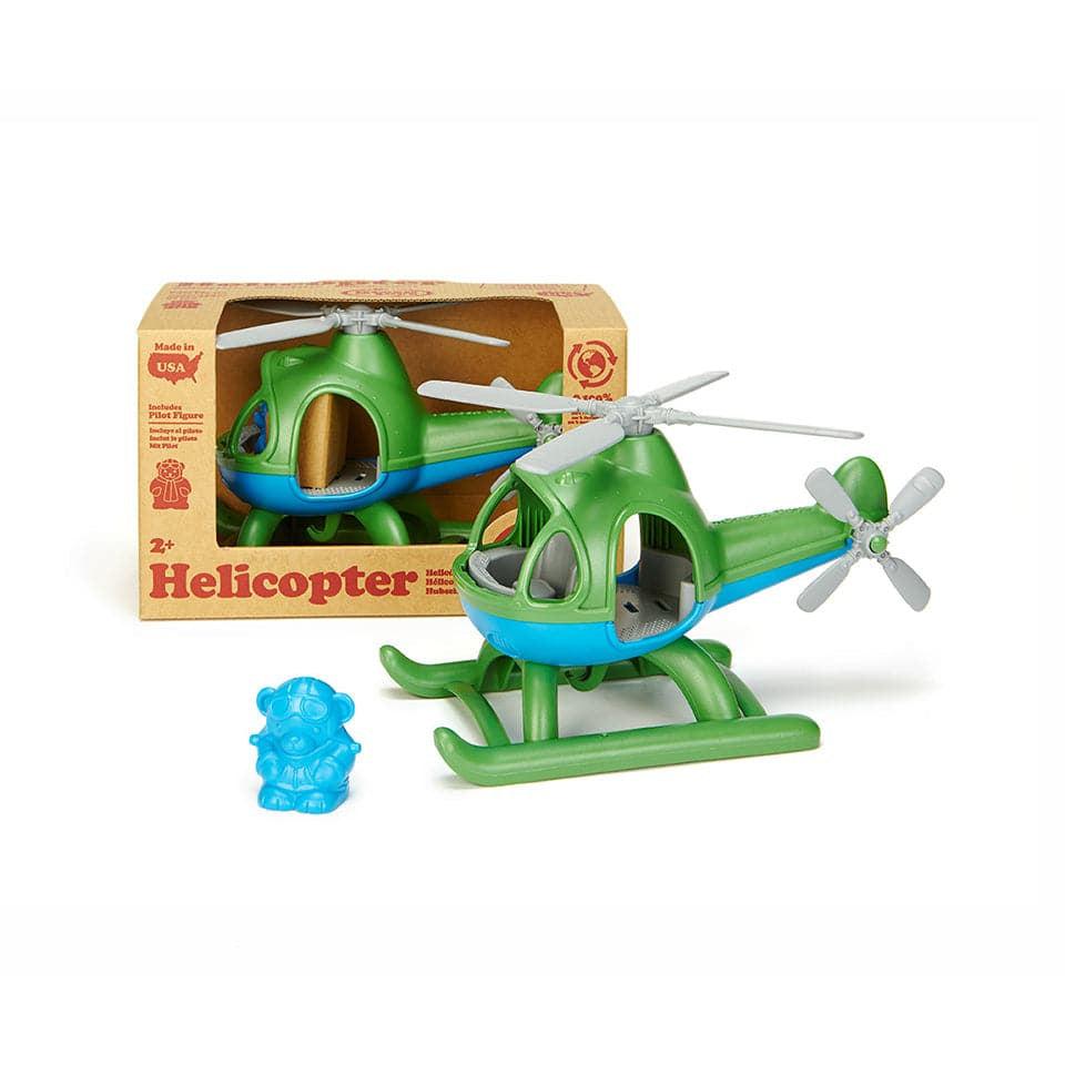Green Toys-Helicopter - Green-HELG-1061-Legacy Toys