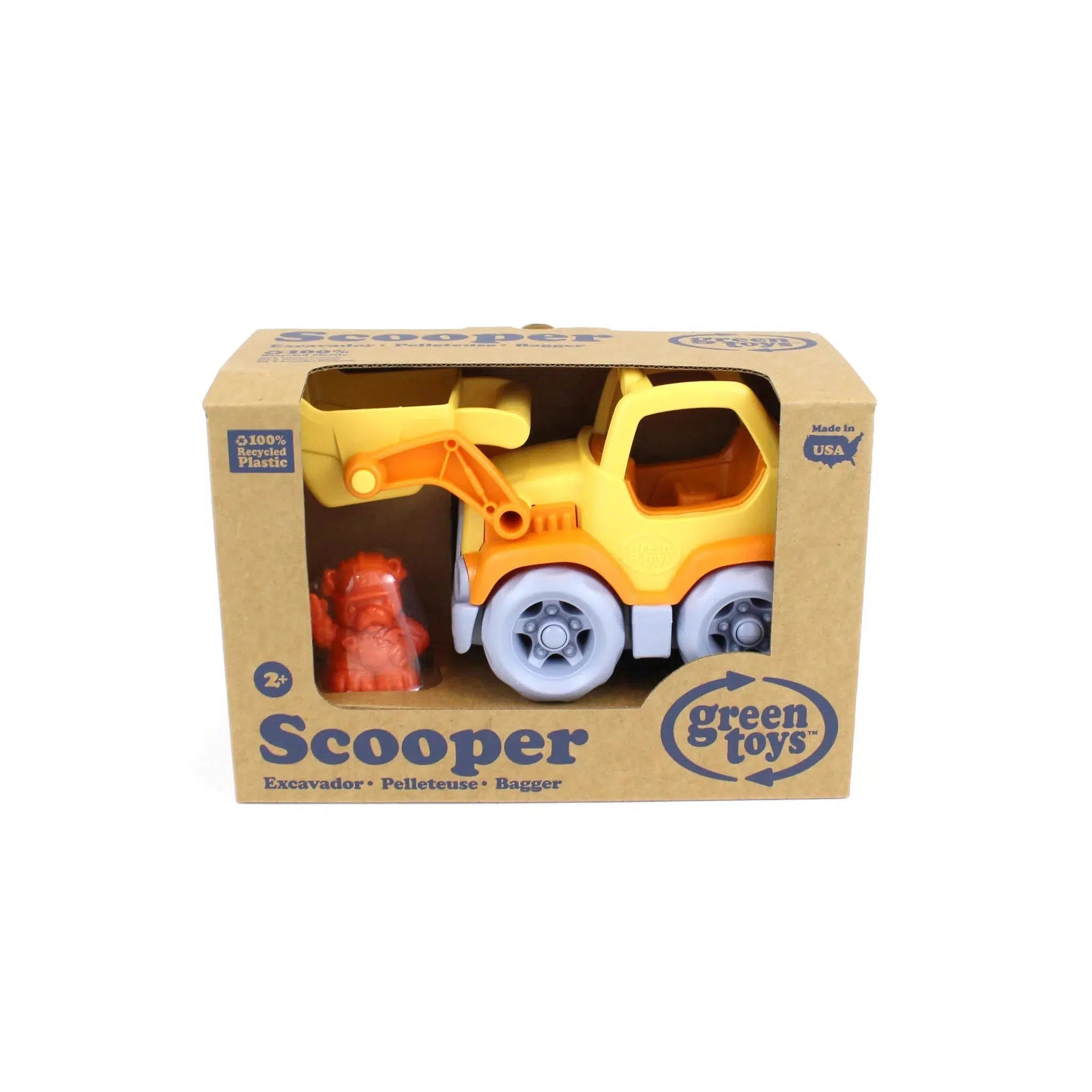 Green Toys-Scooper Construction Truck-CSCO-1106-Legacy Toys