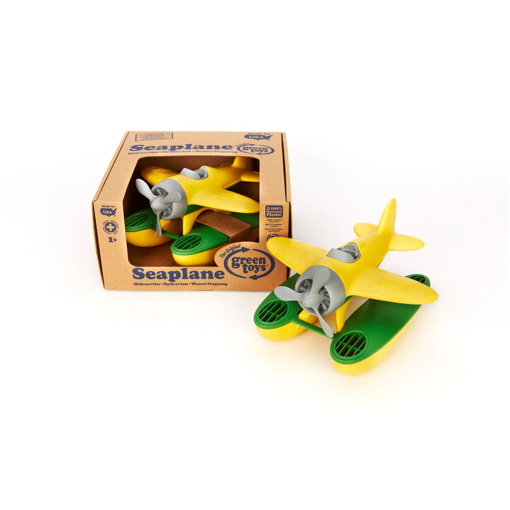 Green Toys-Seaplane - Yellow Wings-SEAY-1030-Legacy Toys