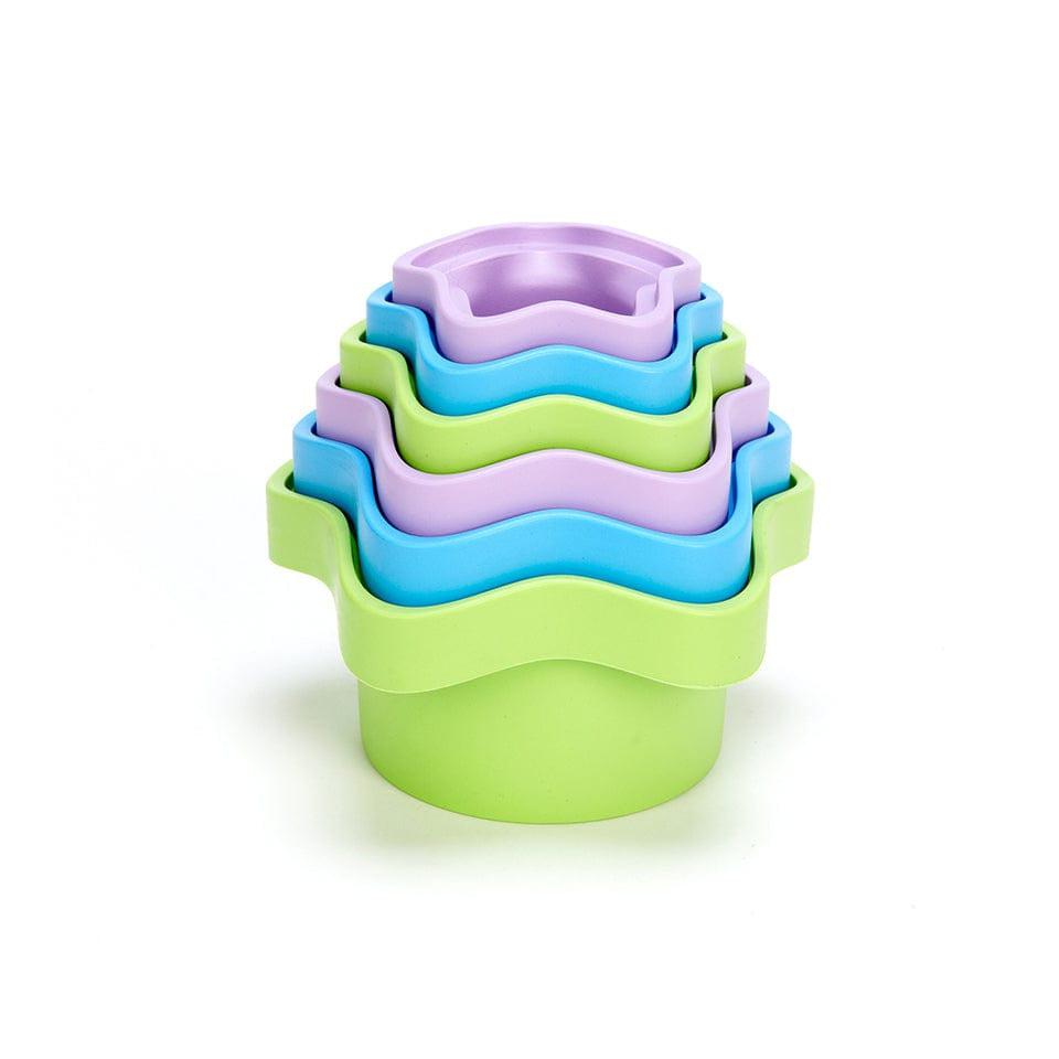 Green Toys-Stacking Cups-STCA-8586-Legacy Toys