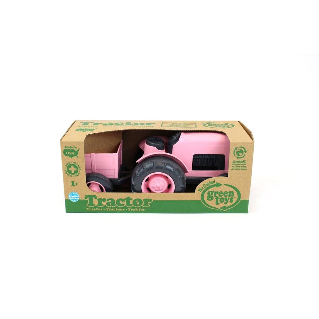 Green Toys-Tractor - Pink-TRTP-1137-Legacy Toys