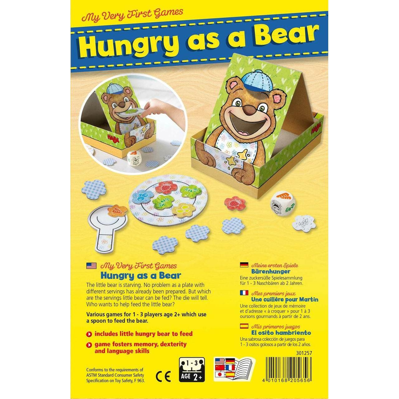 Haba-My Very First Hungry Bear-301257-Legacy Toys