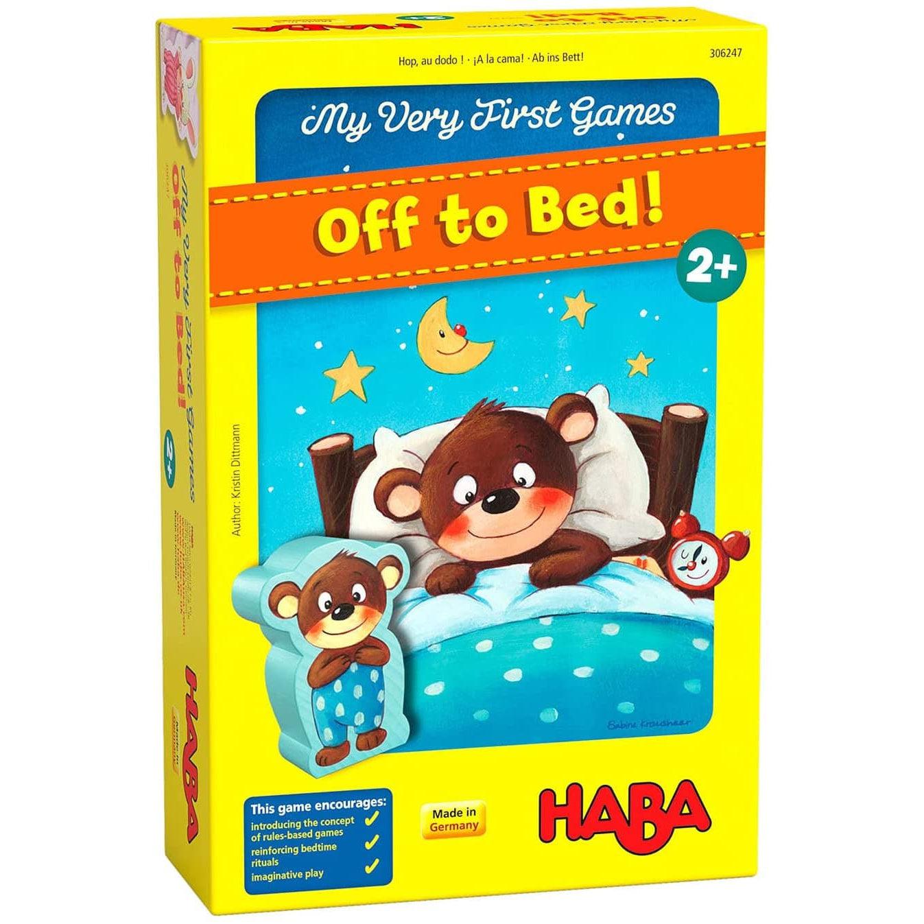 Haba-My Very First Off to Bed Game-302647-Legacy Toys