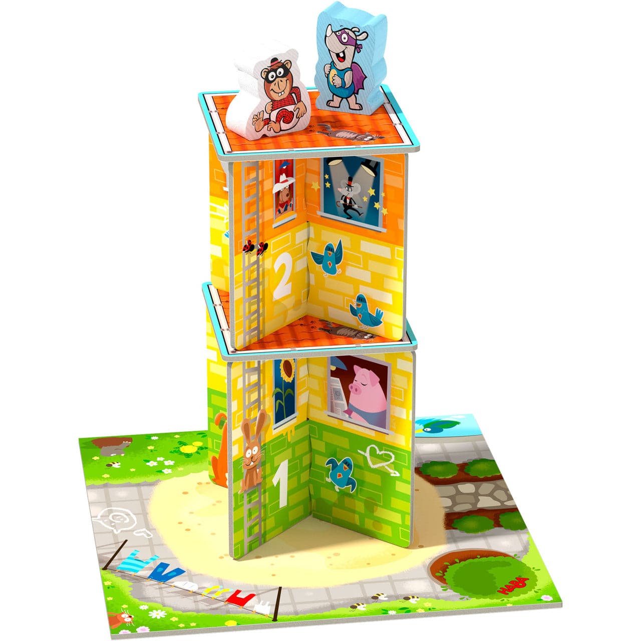 Haba-My Very First Rhino Hero Junior-306193-Legacy Toys
