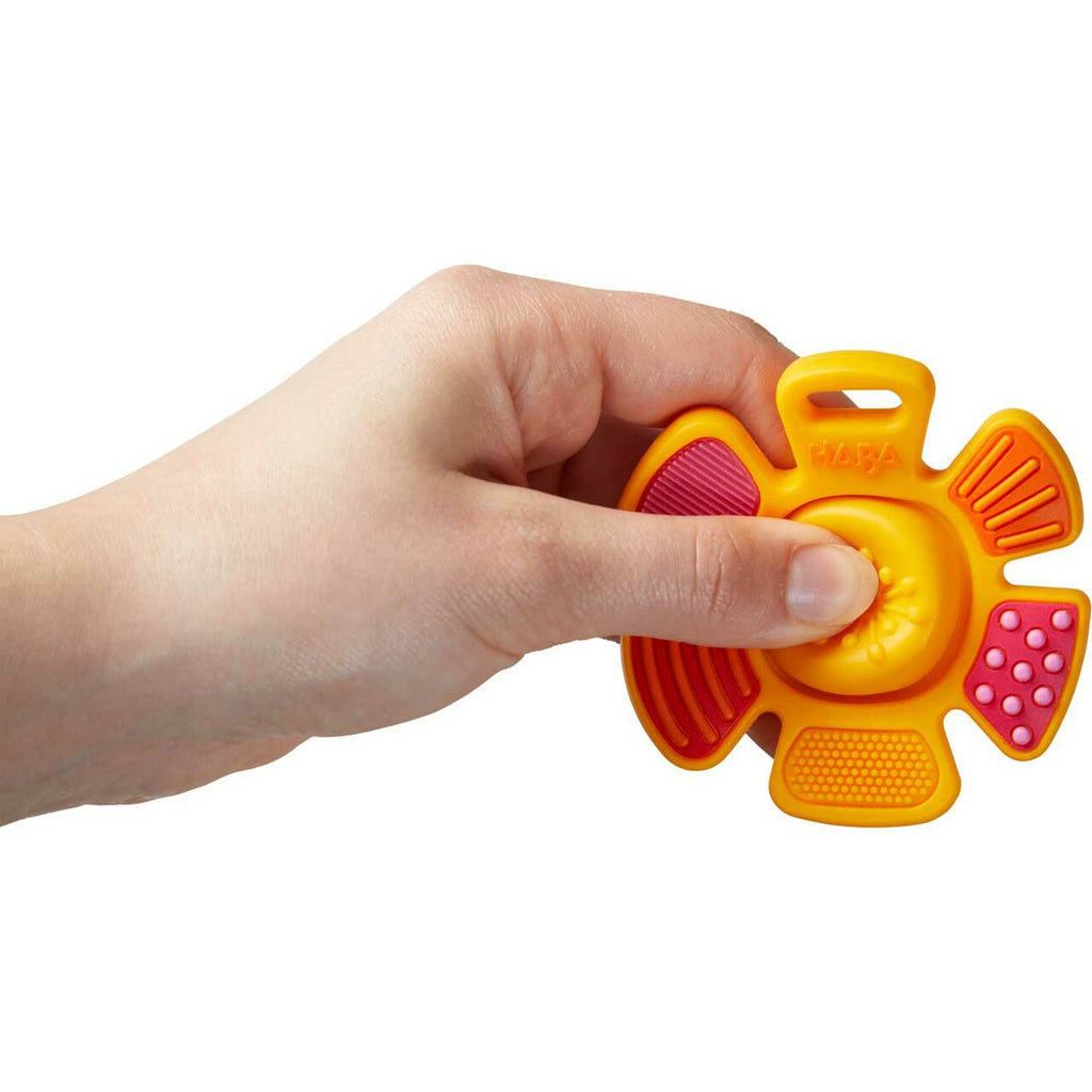 Haba-Popping Flower Silicone Teething Toy-HAB-305832-Legacy Toys
