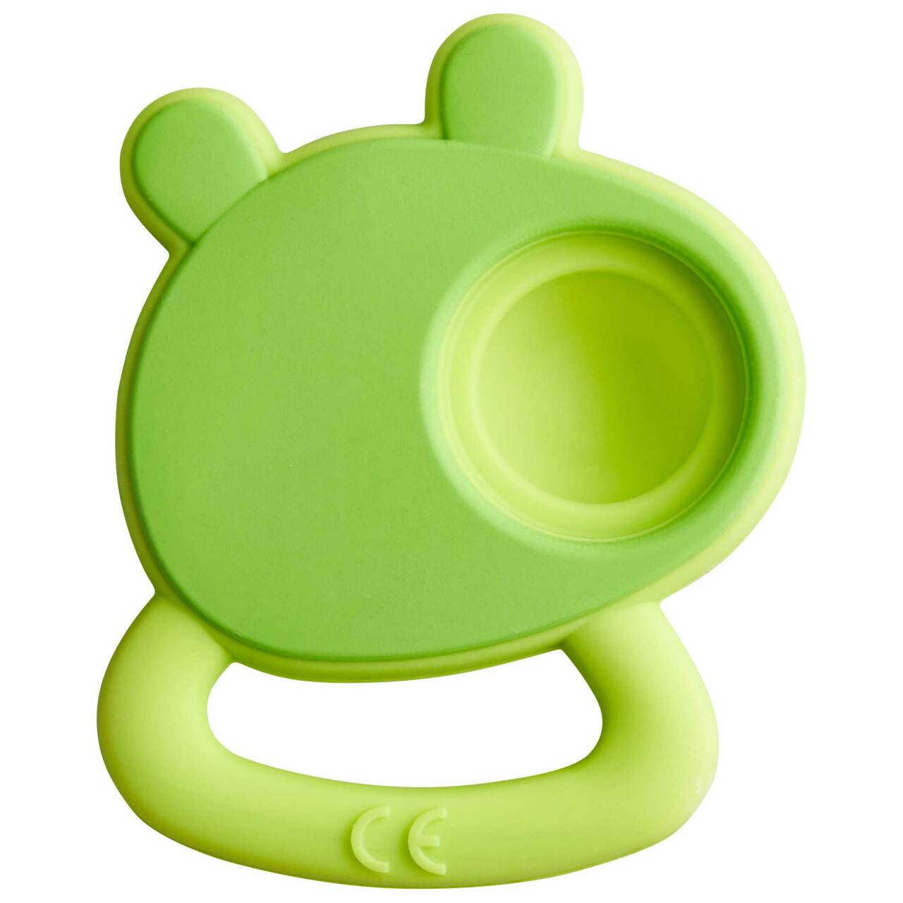 Haba-Popping Frog Silicone Teething Toy-305833-Legacy Toys