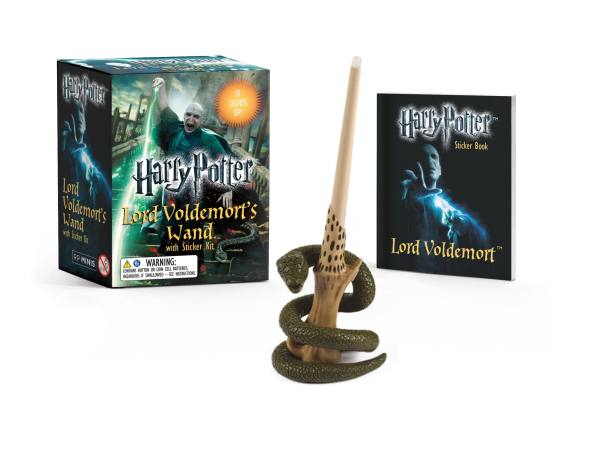 Hachette Book Group-Harry Potter Voldemort's Wand with Sticker Kit-0762452412-Legacy Toys