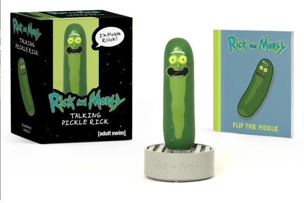 Hachette Book Group-Rick and Morty: Talking Pickle Rick-9780762494347-Legacy Toys