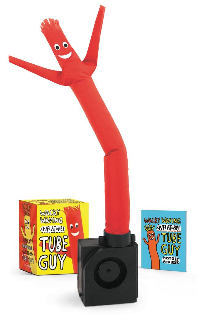 Hachette Book Group-Wacky Waving Inflatable Tube Guy-9780762462872-Legacy Toys