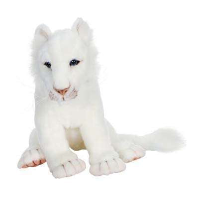 Hansa-Hansa White Lion Cub 14"-5237-Legacy Toys