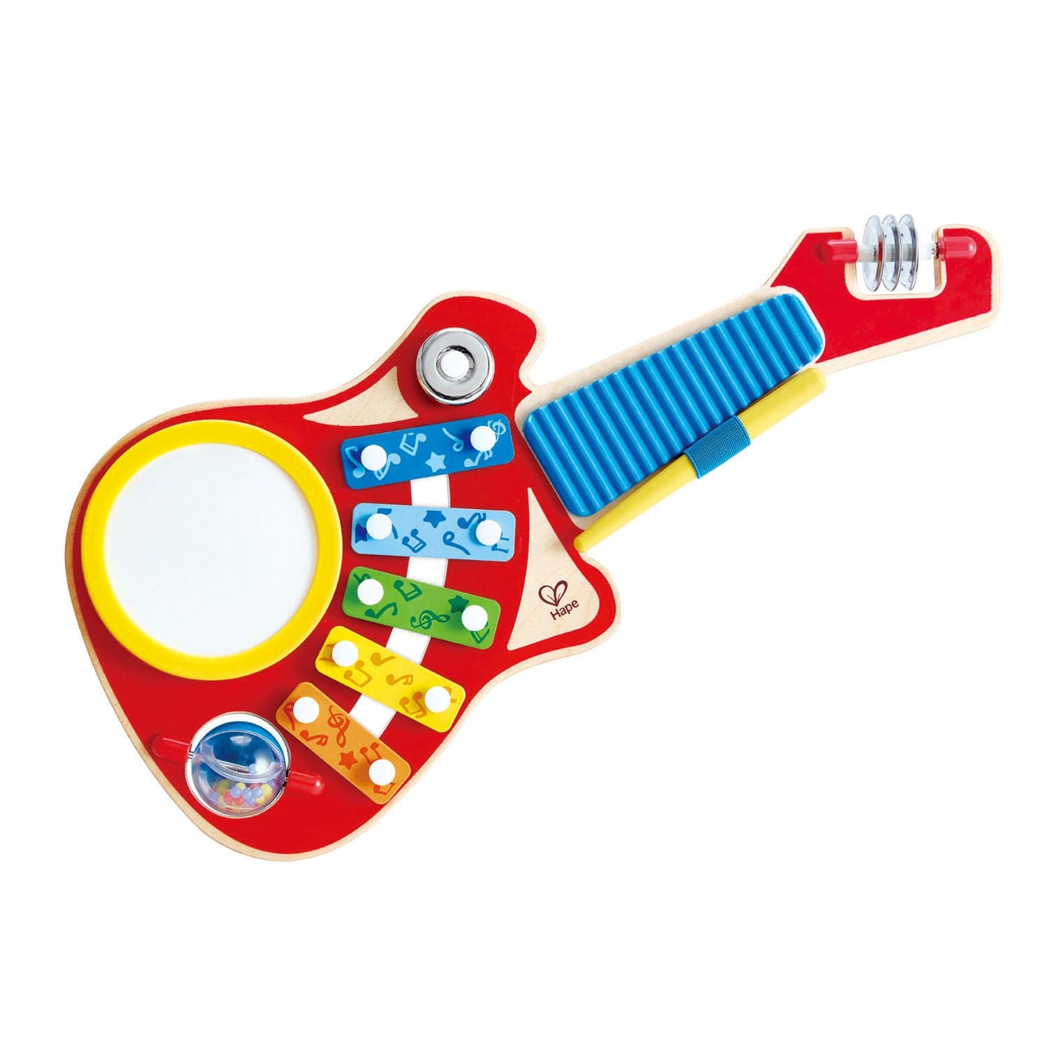 Hape-6-In-1 Music Maker-E0335-Legacy Toys