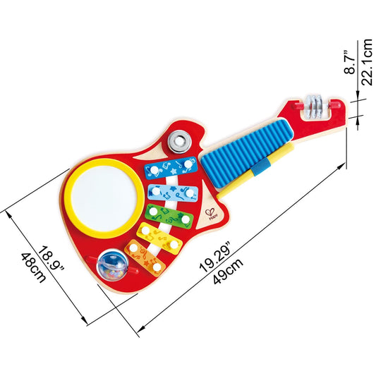 Hape-6-In-1 Music Maker-E0335-Legacy Toys