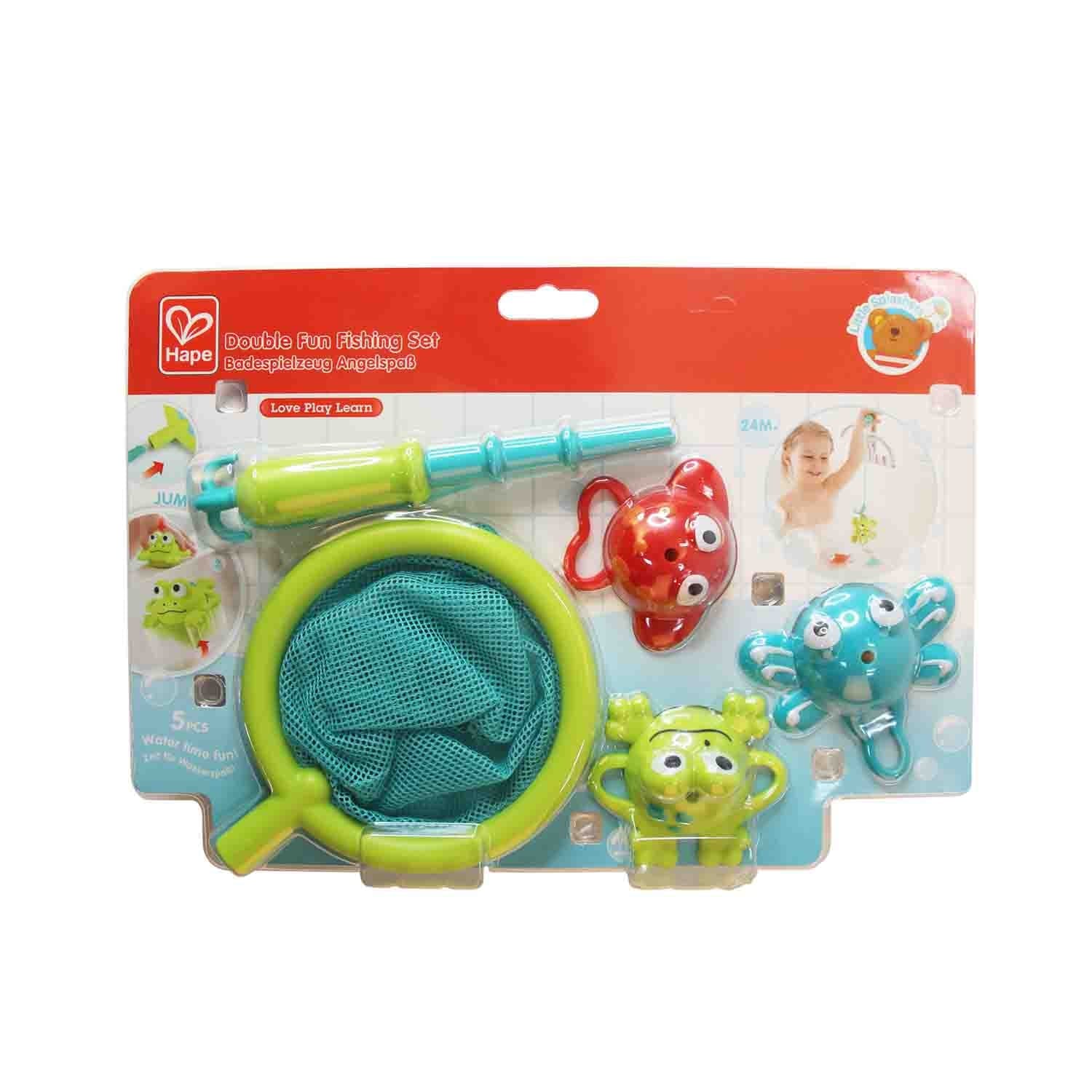 Hape-Double Fun Fishing Set-E0214-Legacy Toys