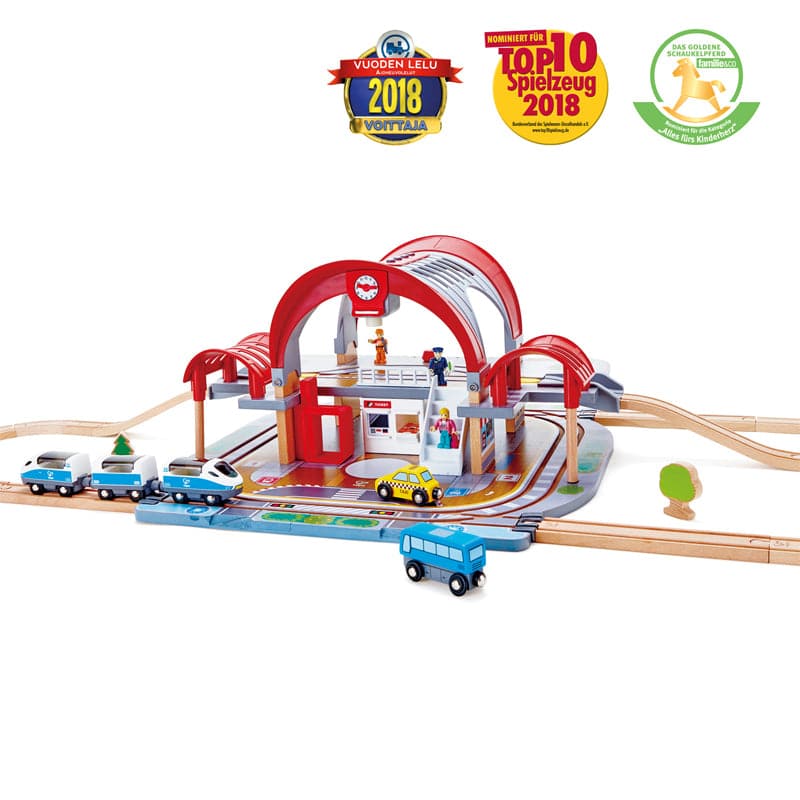 Hape-Grand City Station-E3725-Legacy Toys