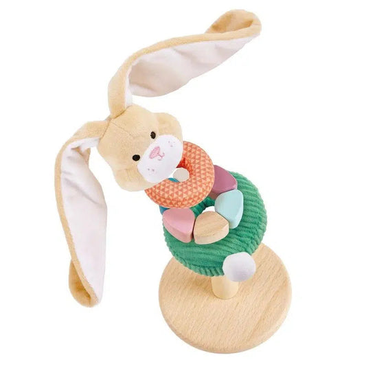Hape-Hape Bunny Stacker-E0107-Legacy Toys